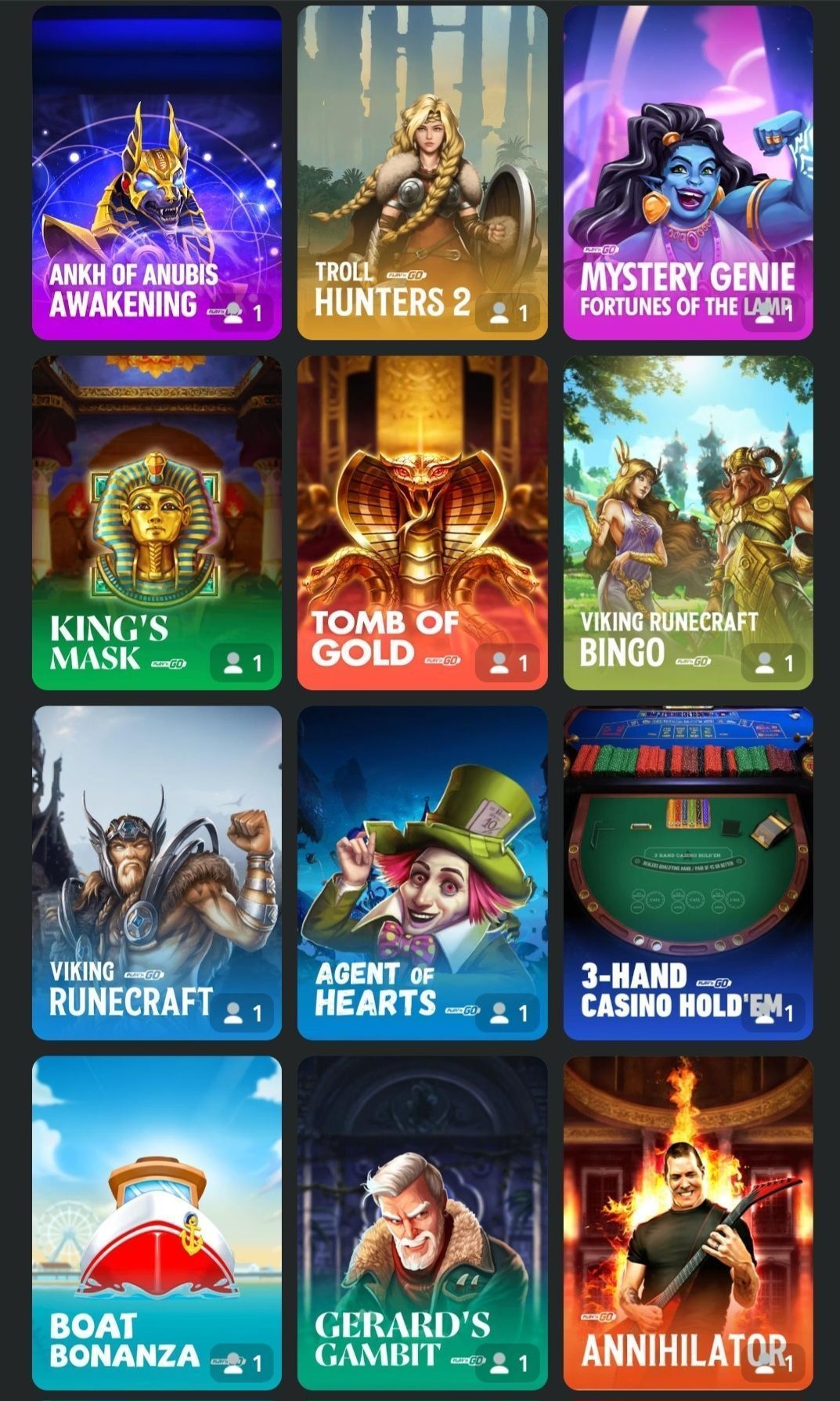 PalmSlots Casino game